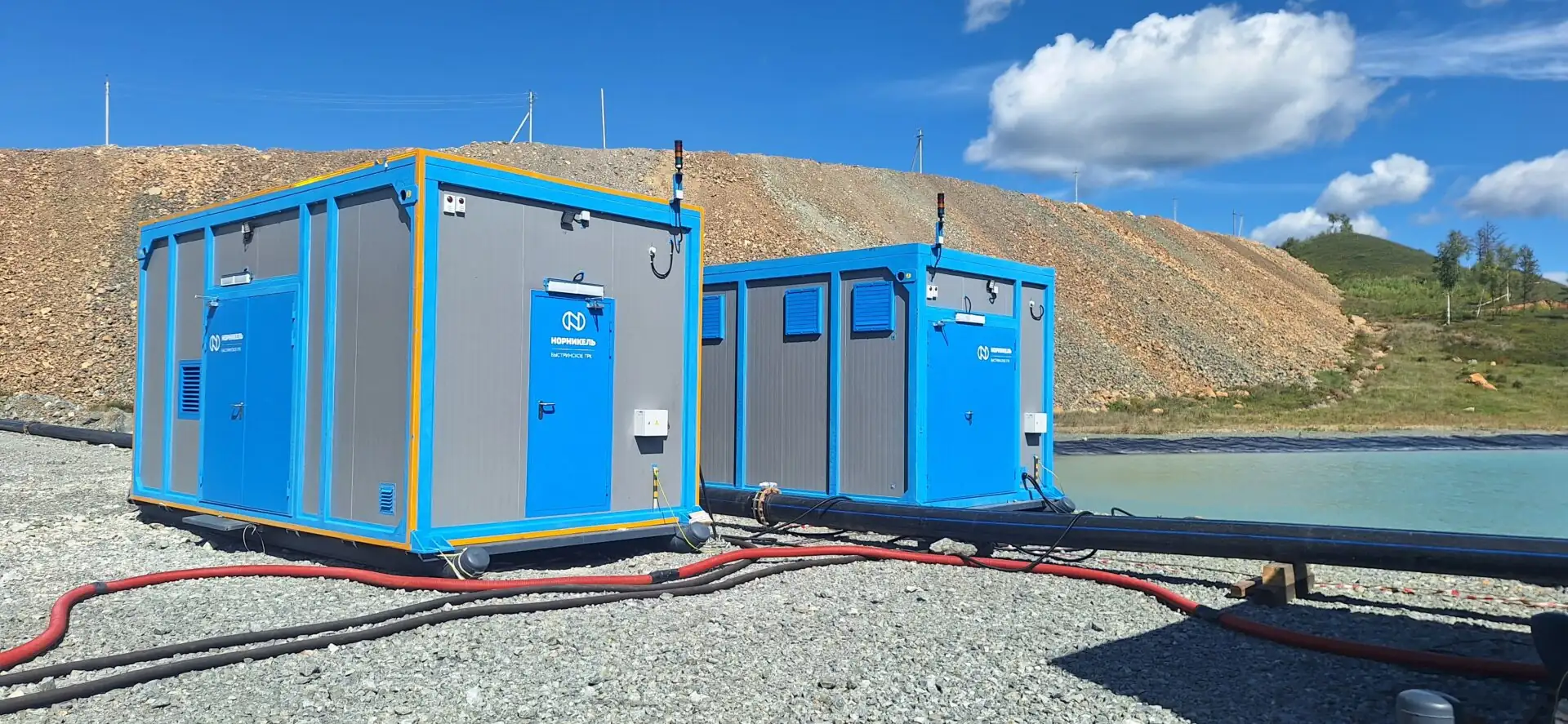 Дизельная насосная станция в КОНТЕЙНЕРЕ DNS.SHP-1 T700 (ZR1020/60 с ZR-VAC/SC4)