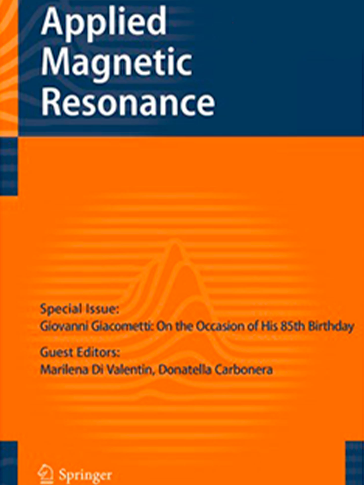 Журнал Applied Magnetic Resonance