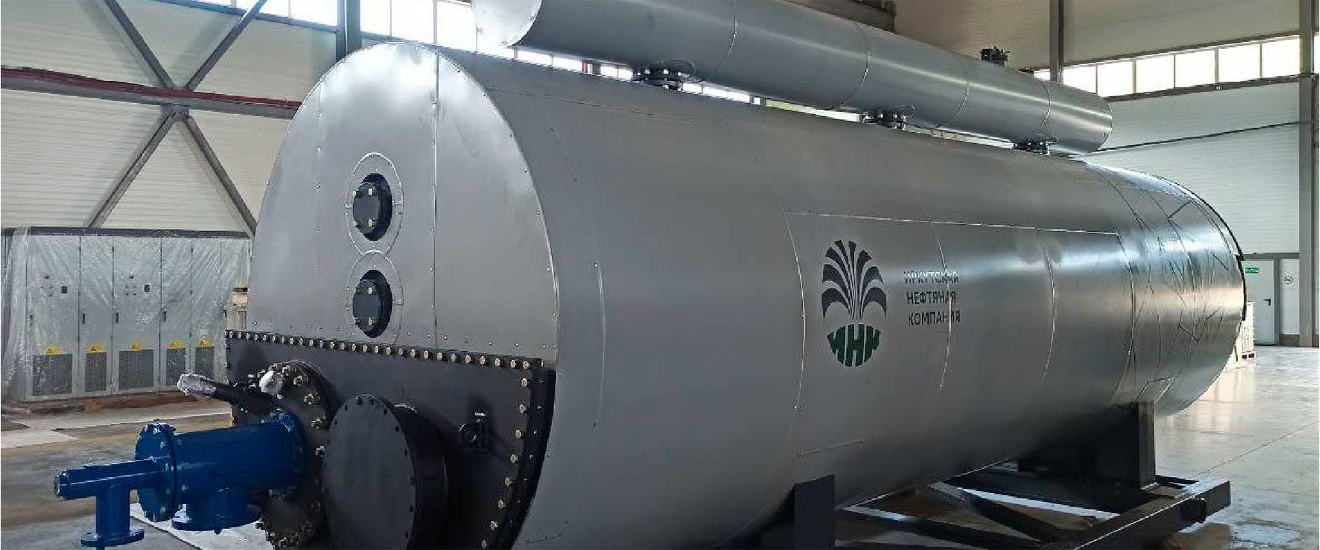 Блочный подогреватель с промежуточным теплоносителем К5