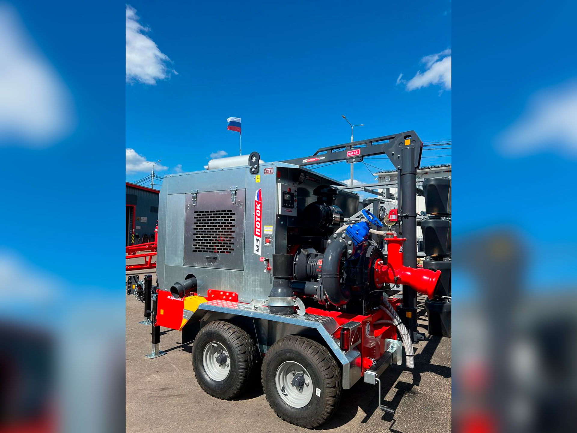 Дизельная насосная станция DNS.SHP-2 T522/T722