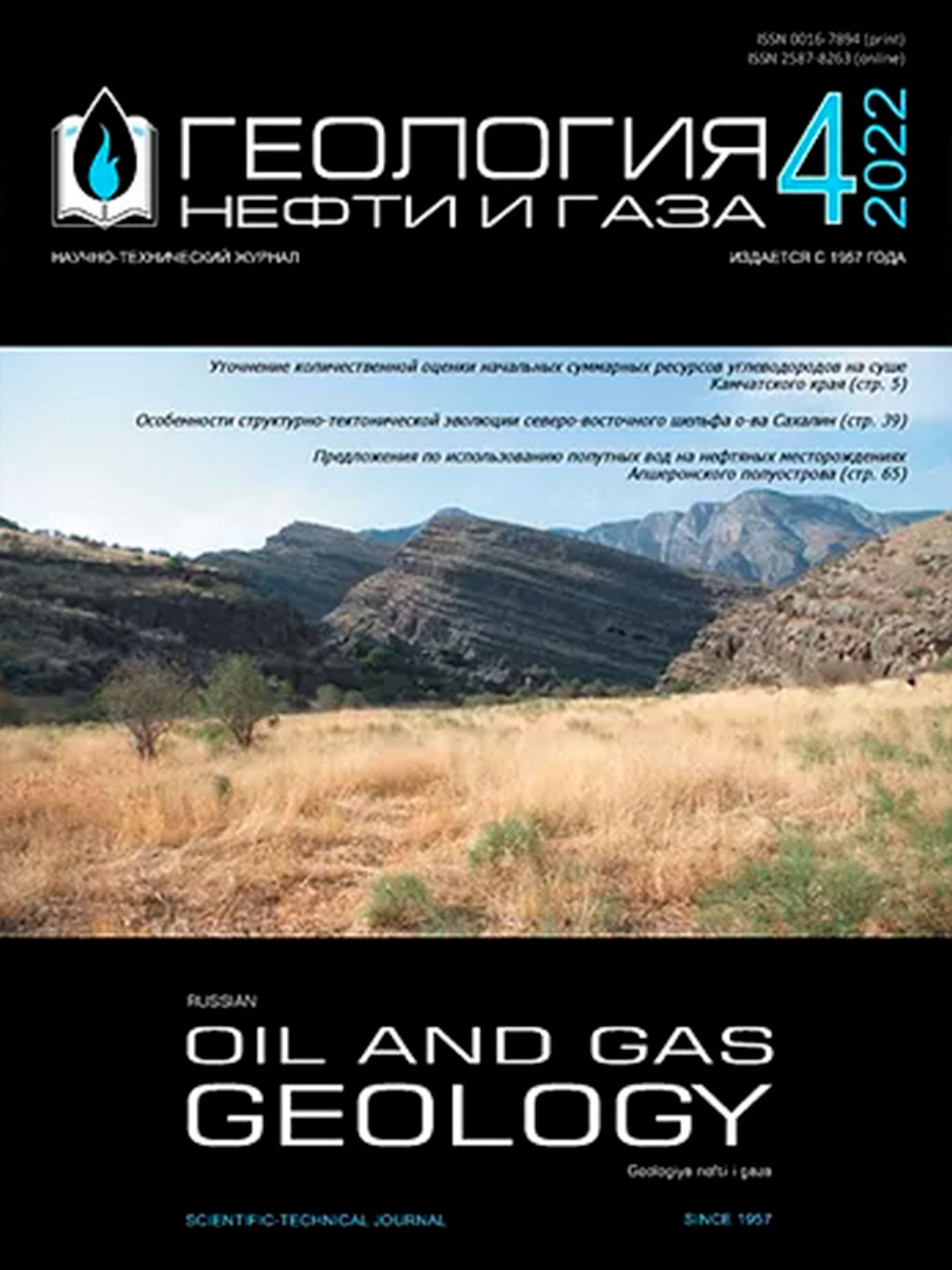 Журнал Геология нефти и газа