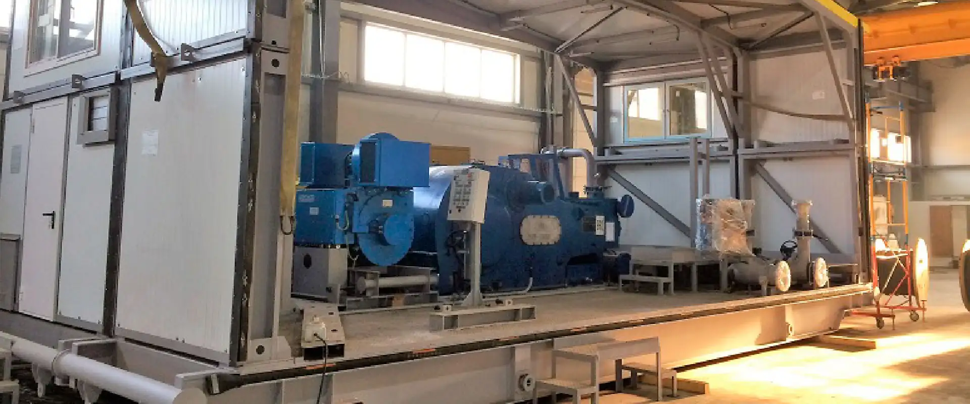 Насосный блок на базе УНБТ-1180 с частотным электроприводом К5