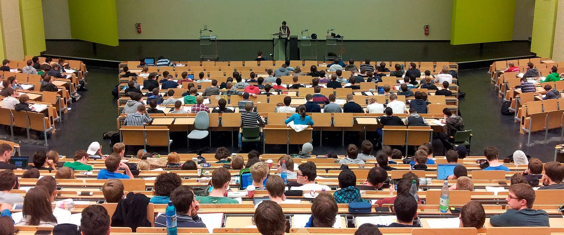 Аудитория горного ВУЗа лекция